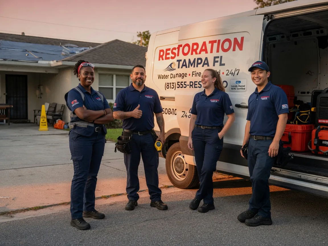 Water Damage Restoration company in Garvin, OK